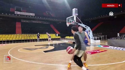 Mersin Spor, Anadolu Efes maçının hazırlıklarını sürdürdü