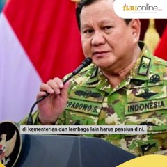 Presiden Minta Prajurit TNI Aktif Selain di 15 Lembaga ini Harus Pensiun