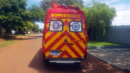 Siate atende vítimas de queda de veículo elétrico