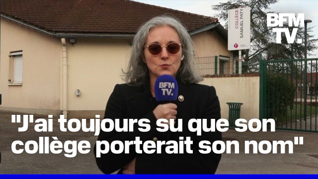 Collège de Conflans-Sainte-Honorine rebaptisé au nom de Samuel Paty: sa sœur réagit sur BFMTV