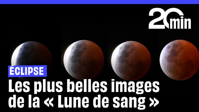 Eclipse lunaire : Découvrez les plus belles images de la « Lune de sang »