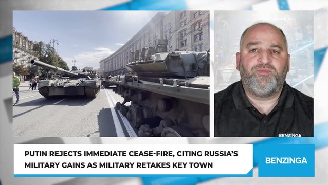 Putin Rejects Immediate Cease-Fire, Citing Russia’s Military Gains As Military Retakes Key Town