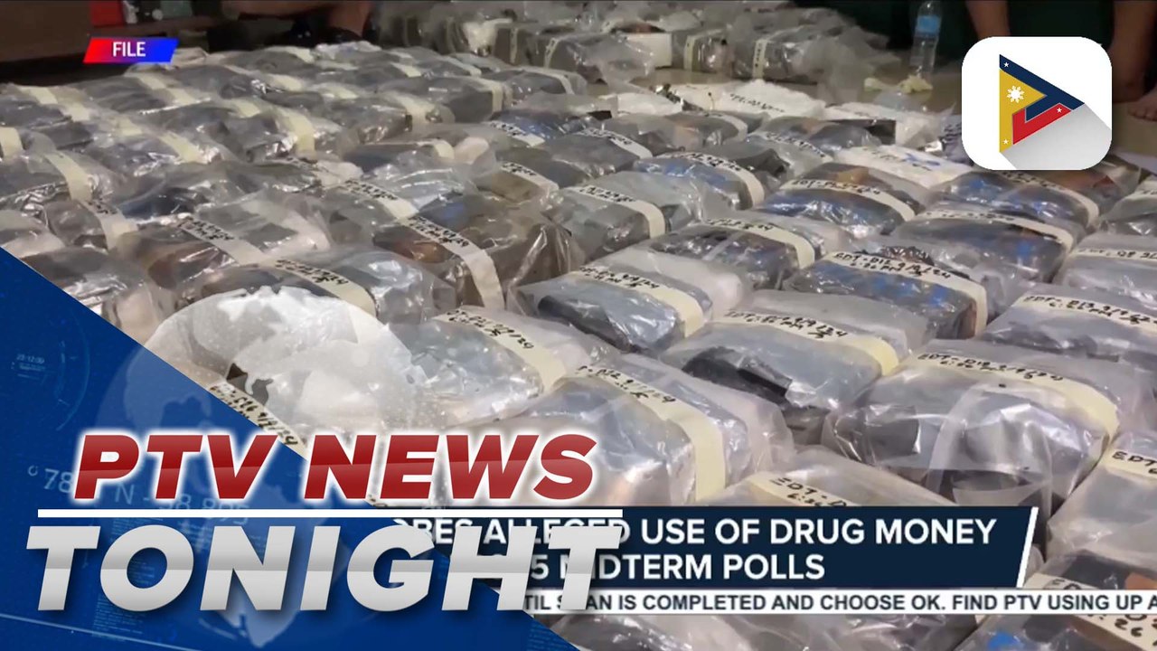 PDEA probes alleged use of drug money in 2025 midterm polls