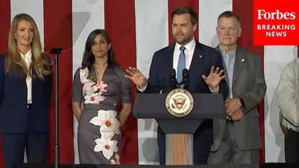 JD Vance, Kelly Loeffler Promote Trump Manufacturing Policy At Michigan Factory