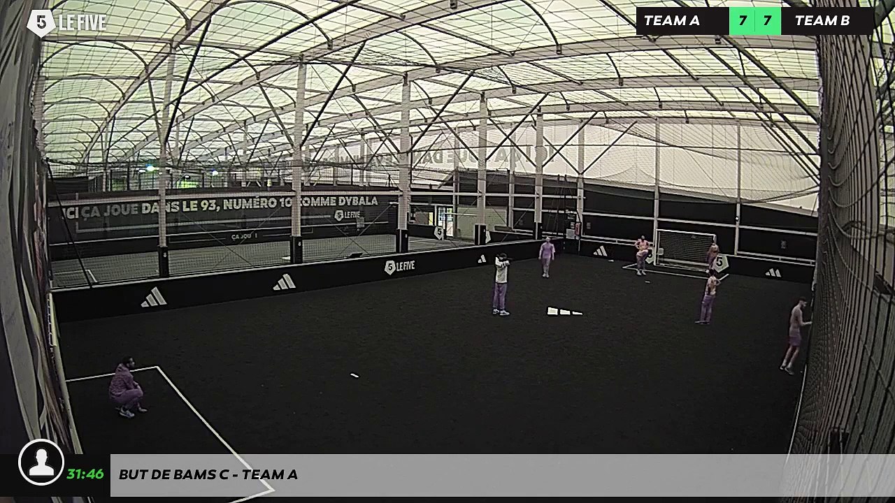 But de Bams C - Team A