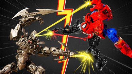 🔥Transformer Vs Venomized Spider-Man: Can He Beat a Transformer? ⚡🕷️ Epic Battle Begins! 💥😱