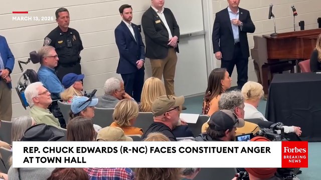 Constituents Express Anger At GOP Lawmaker Chuck Edwards' Town Hall