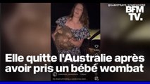 Australie: critiquée pour avoir pris un bébé wombat à sa mère, l'influenceuse américaine a quitté le pays