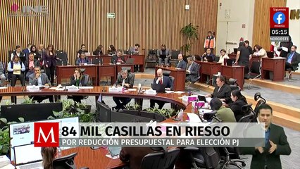 Gobierno no entregará mil 511 mdp; INE alerta riesgo de 84 mil casillas