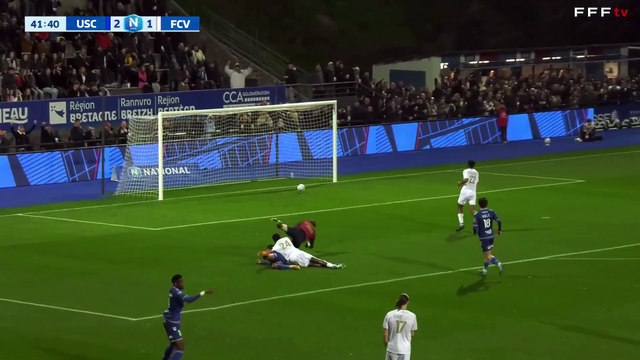 J25 I US Concarneau vs FC Versailles en replay (2-0) I National FFF 2024-2025