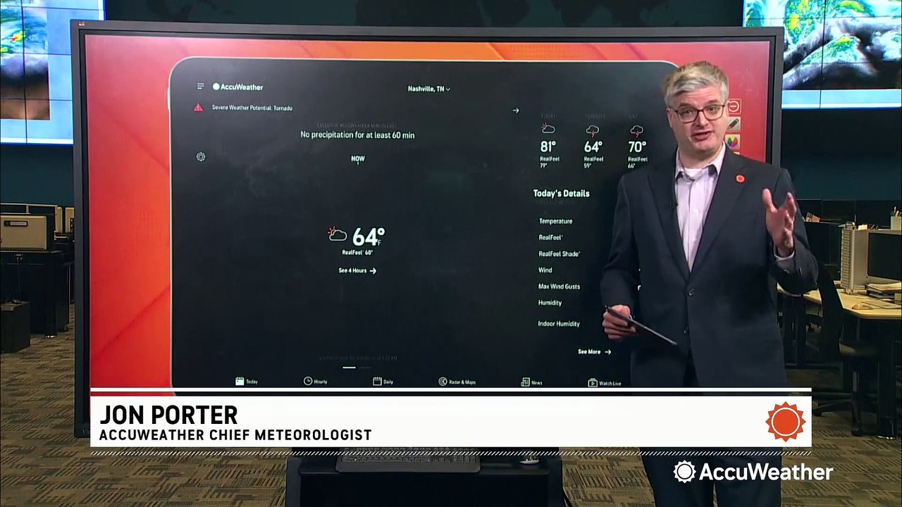 Activating lightning alerts in the AccuWeather app - video Dailymotion