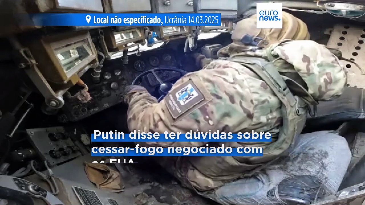 Rússia ataca Ucrânia durante a noite e Putin questiona cessar-fogo na Ucrânia