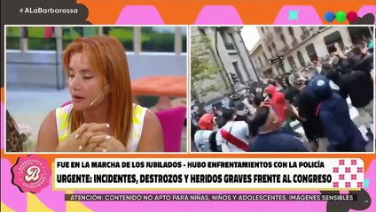 Impacto en la televisión por la polémica defensa de Mariana Brey a la policía de Patricia Bullrich