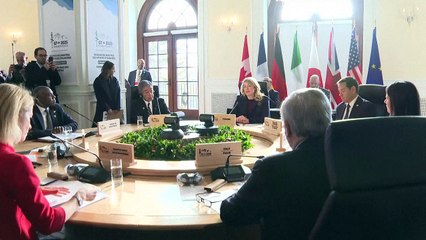 G7 reafirma 'apoio inabalável' à integridade territorial da Ucrânia