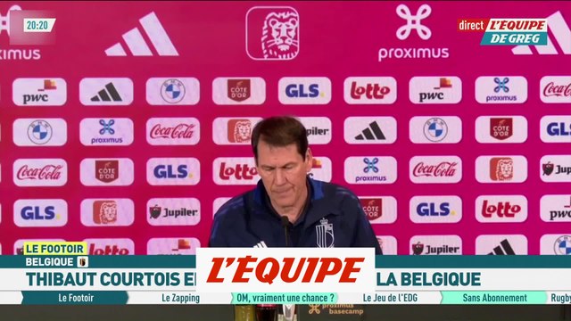 La première sélection de Rudi Garcia avec la Belgique - Foot - Ligue des nations