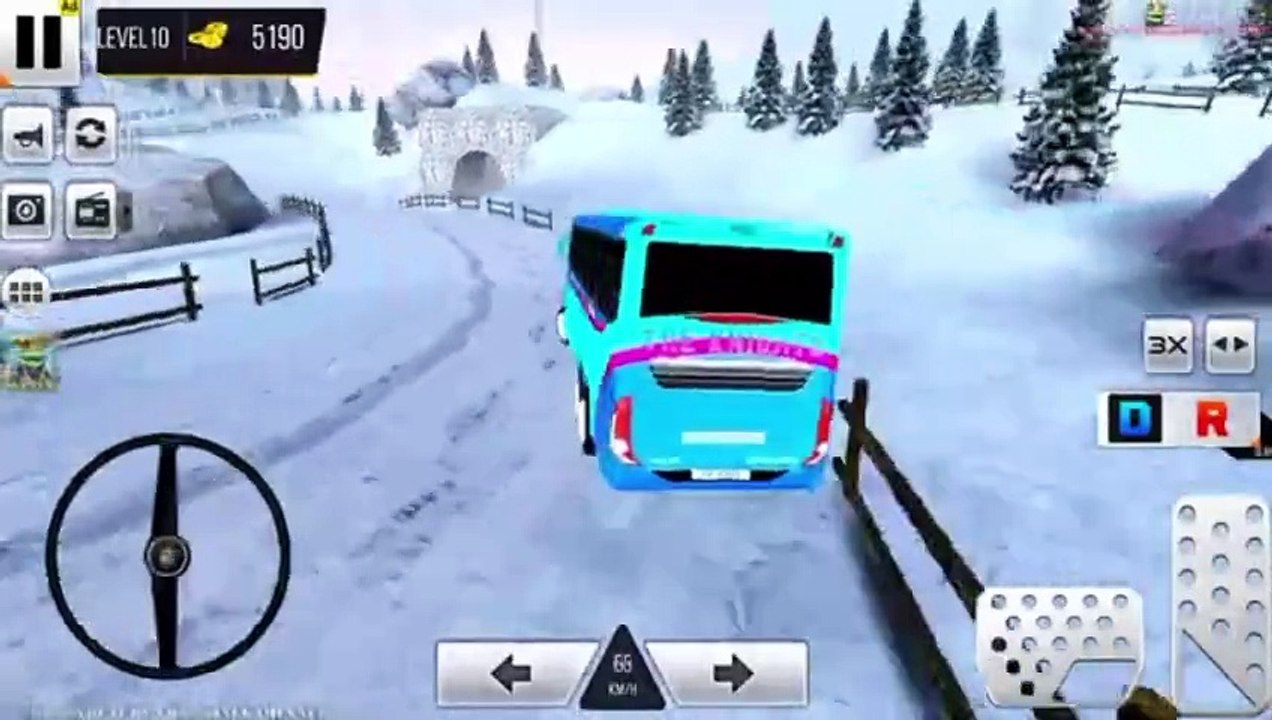 Bus simulator driving simulator offroad coach bus driving