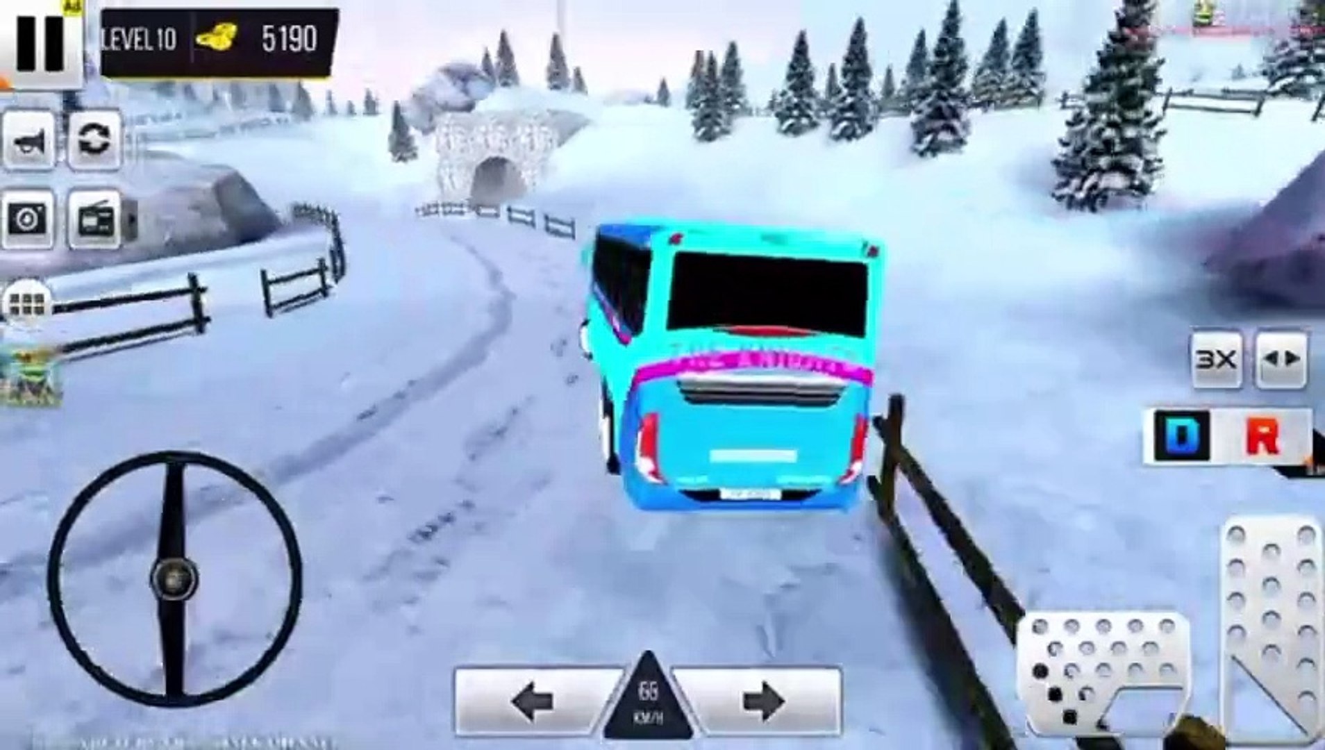 ⁣Bus simulator driving simulator offroad coach bus driving