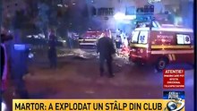 Exces de putere: Explozie puternica Într-un club din Bucureşti (30.10.2015)