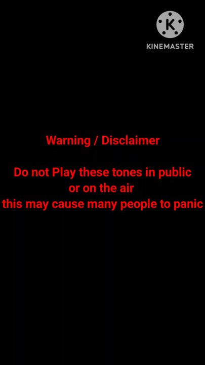 EAS Severe thunderstorm warning / Severe thunderstorm watch / Tornado Warning
