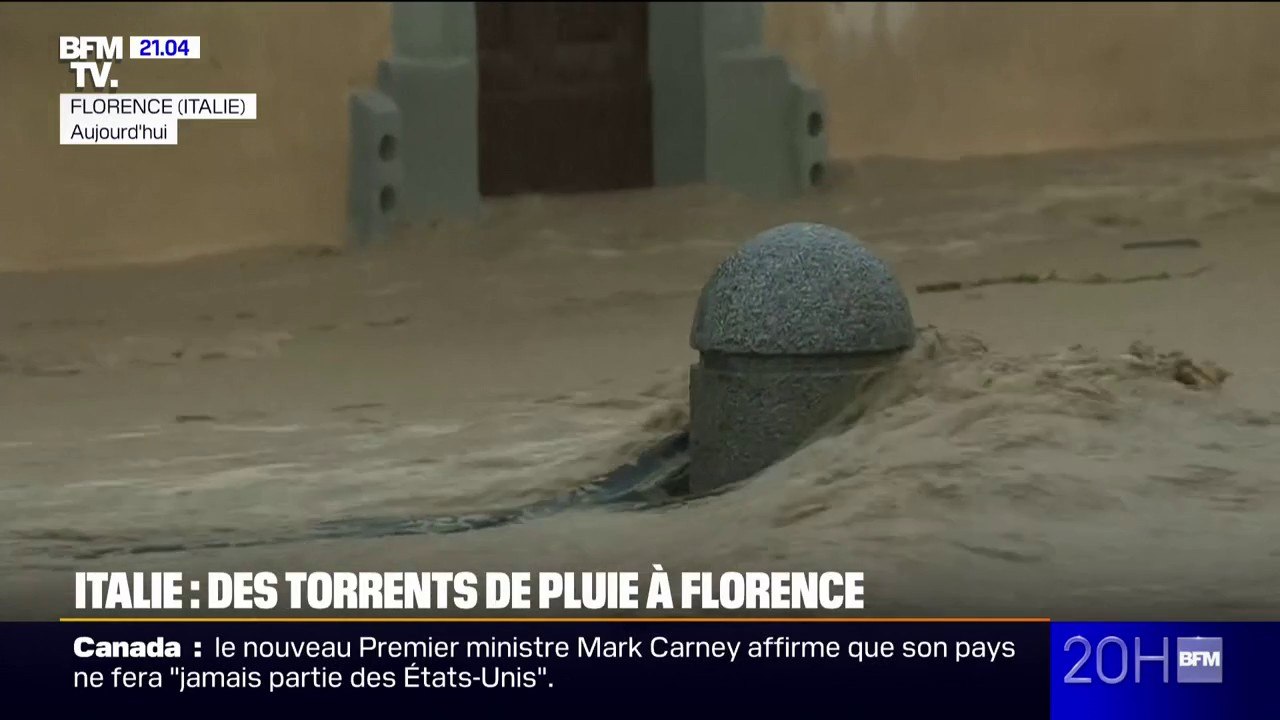 Italie: alerte maximale aux fortes pluies et aux torrents en Toscane et Émilie-Romagne