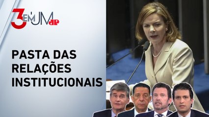 Como Congresso avalia Gleisi Hoffmann na primeira semana como ministra? Comentaristas avaliam