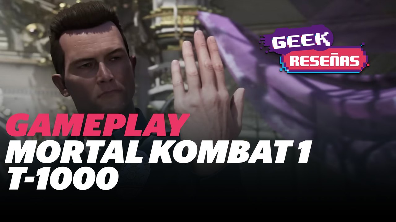 Gameplay T-1000 Mortal Kombat 1 + Fatality, Animality y Fatality Kameo | Indigo Geek