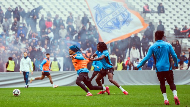 Derniers réglages à l'Orange Vélodrome