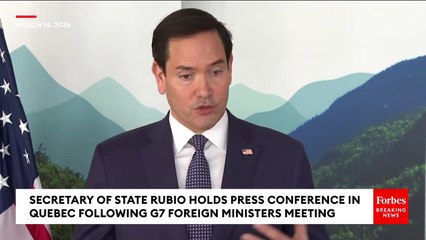 Reporter Pushes Sec. Rubio For Timeline For A Potential Meeting Between Trump And Xi Jinping