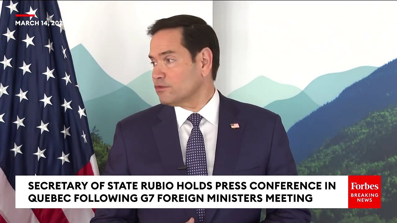 Secretary Marco Rubio: I Am ‘Cautiously Optimistic’ About The Russia-Ukraine Negotiations