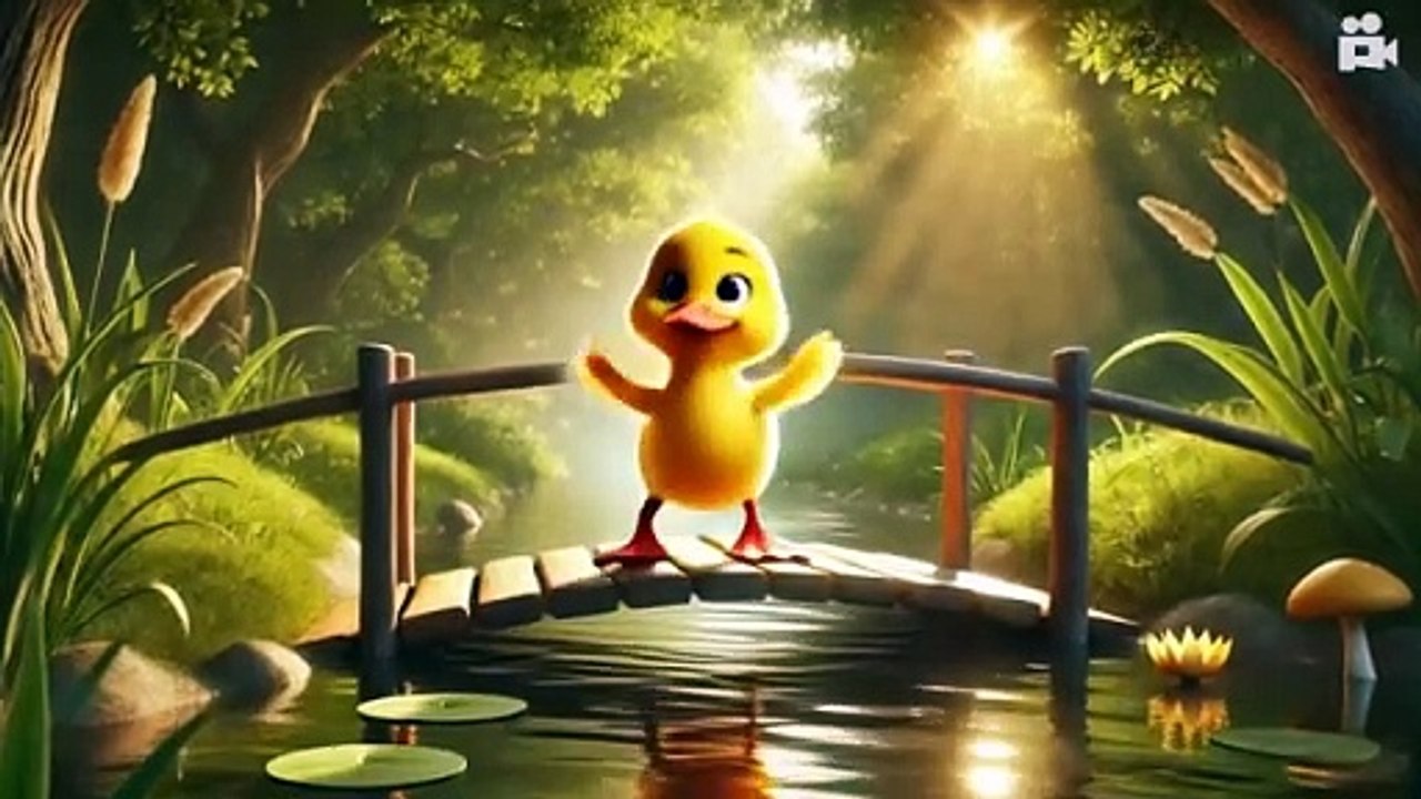 Duck is swimming