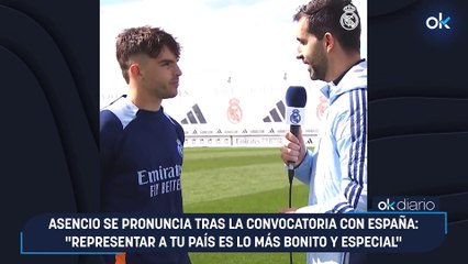 Asencio se pronuncia tras la convocatoria con España: "Representar a tu país es lo más bonito y especial"