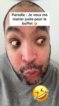 Parodie : Je veux me marier juste pour le buffet ? 😎🤣 #humour #couple #Couplegoals #parodie #gims #spider #pizza #burger #buffet