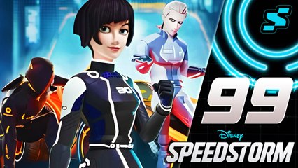 Disney Speedstorm Walkthrough Gameplay Part 99 (PS5) TRON Part 1 Ch. 1