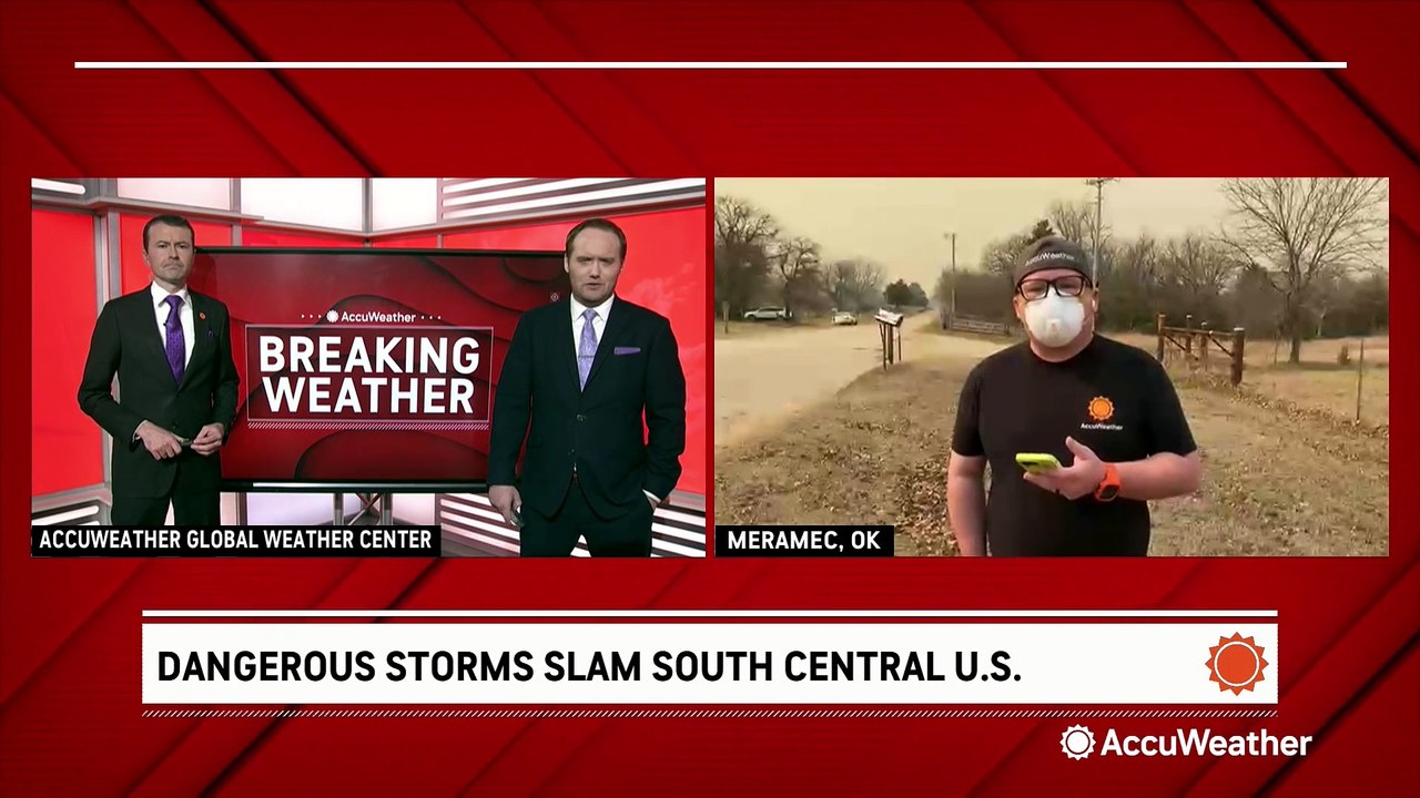 Fires break out during strong winds and blowing dust in Oklahoma