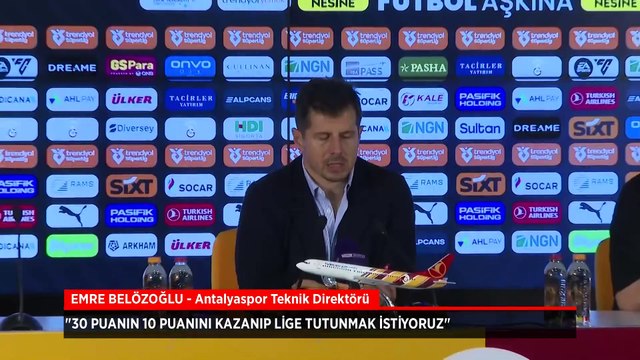 Emre Belözoğlu: Motive olmaya devam etmemiz gerekiyor