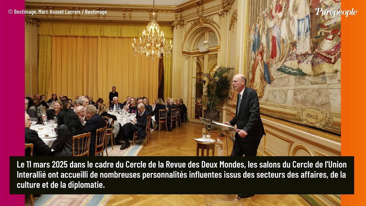 Nouvelle soirée d'exception pour Marc Ladreit de Lacharrière : des figures phares des affaires, de la culture et de la politique réunies