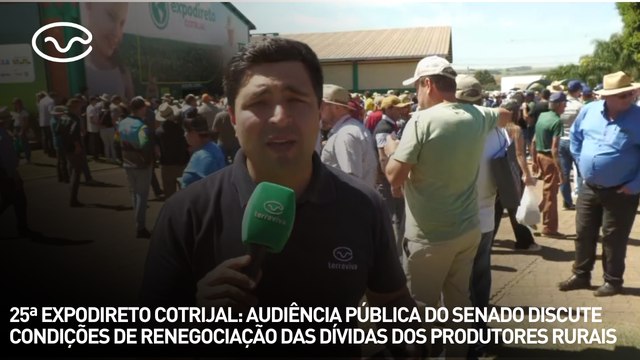 25ª Expodireto Cotrijal: audiência pública discute condições das dívidas dos produtores rurais
