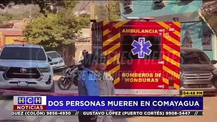 Fatal pelea marital termina en muerte de una pareja en Comayagua