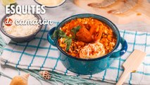 Receta de esquites de camarón con sabor gourmet a mar
