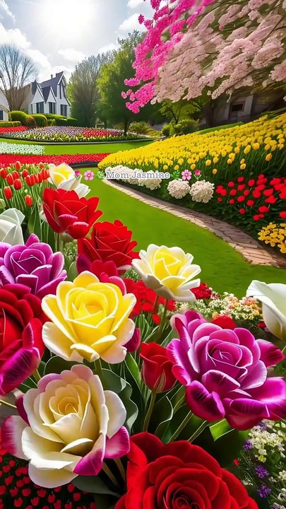 ,,,,,,,,,,Beautiful place with flowers,,,,,,,,,,