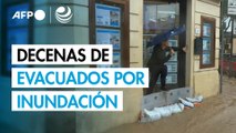 Decenas de evacuados en la región italiana de Toscana por inundaciones