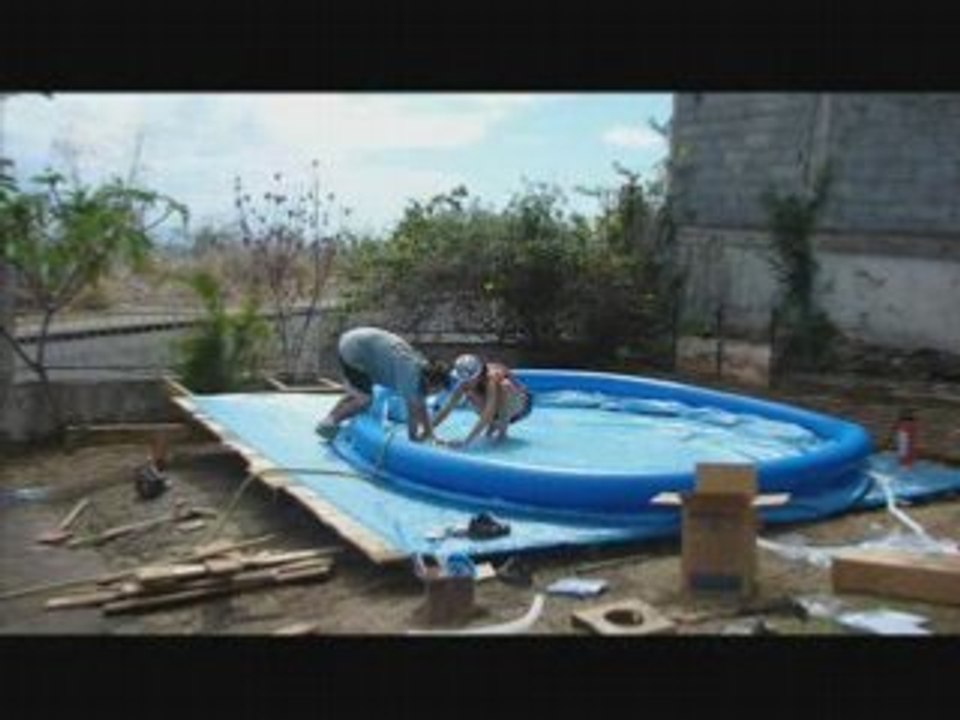 Travaux de la terrasse en guadeloupe