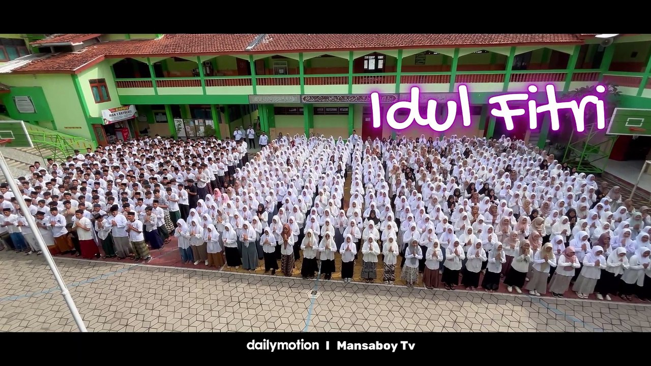 Ucapan Selamat Lebaran dari Siswa Siswi MAN 1 Boyolali