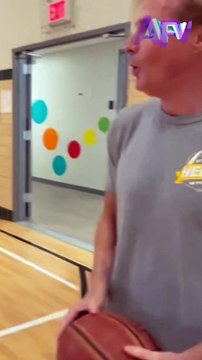 020. Trick shot even tricked him 😅 #afv #trickshots #funnyvideos #shorts