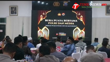 BUKA PUASA BERSAMA WARTAWAN BERSAMA JAJARAN POLRES SERDANG BEDAGAI