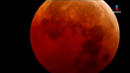 Así se vio el primer eclipse lunar total de 2025