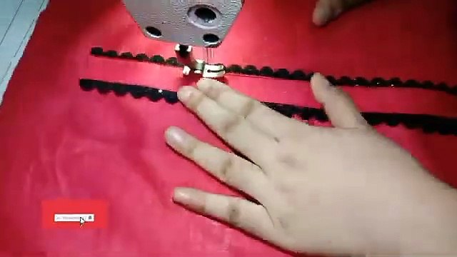 Panel kurta with lace cutting and stitching method Tarizon wala kurta cutting krny ka asan trika