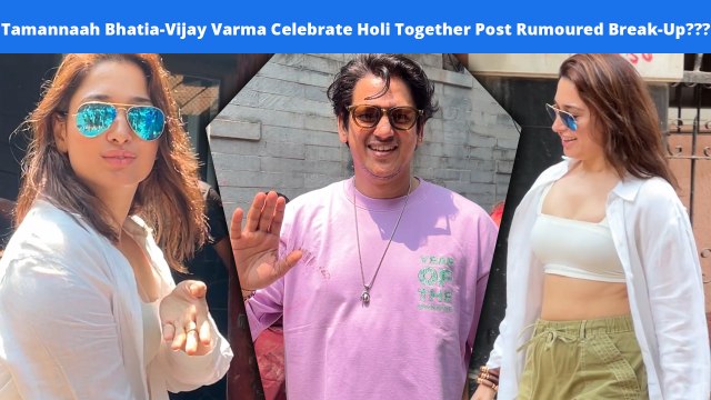 Raveena Tandon's Holi: Tamannaah Bhatia-Vijay Varma Celebrate Holi Together Post Rumoured Break-Up?