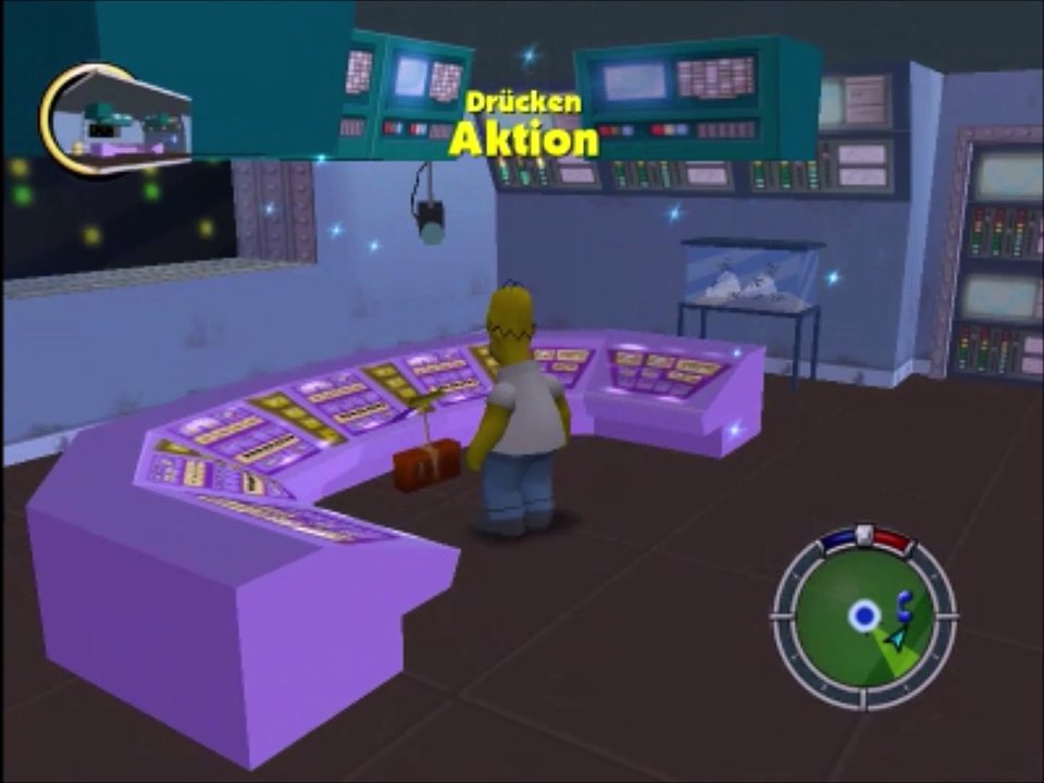 Die Simpsons Hit and Run Blinder Big Brother