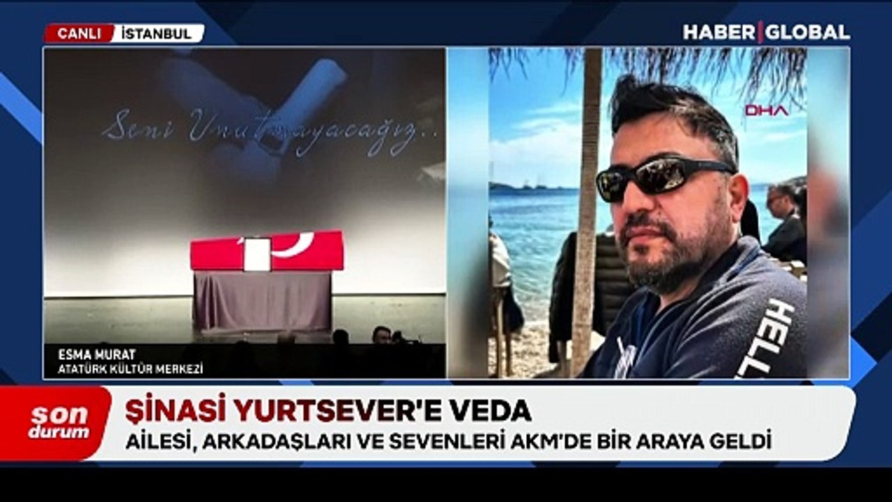 Şinasi Yurtsever’e veda